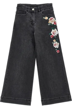 MONNALISA Bestickte Jeanshose