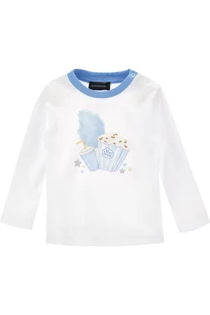 MONNALISA Langärmliges T-Shirt mit poppigem Print