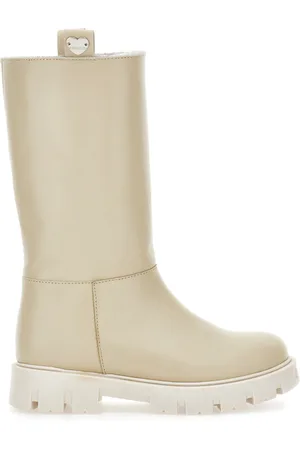 MONNALISA Lederstiefel mit Schaffellfutter
