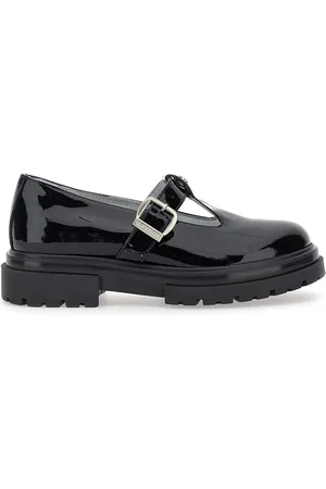 MONNALISA Lackschuhe mit augenförmigen Öffnungen