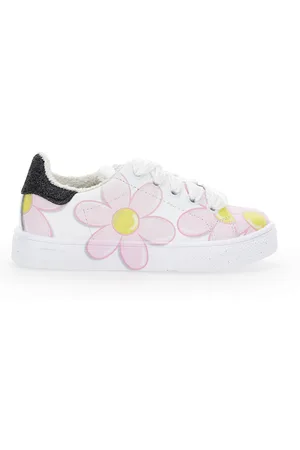 MONNALISA Bycast-Tennisschuhe mit Margeriten