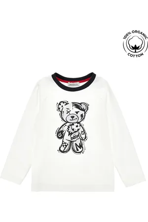 MONNALISA Shirt aus Biobaumwolle mit Teddybären