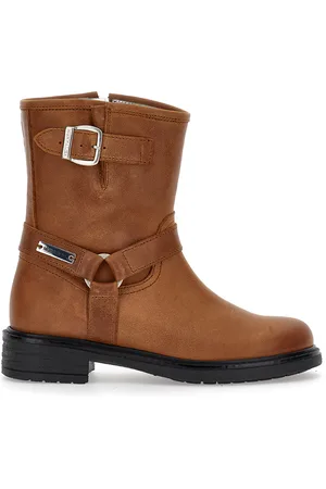 MONNALISA Lederstiefel mit Schnallen
