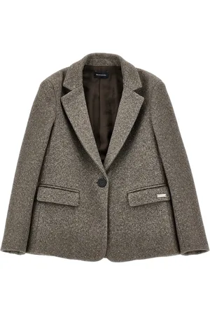 MONNALISA Veloursblazer mit Strass