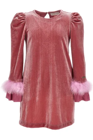 MONNALISA Edles Chenille-Kleid