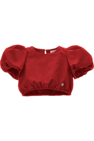 MONNALISA Kurzes Duchesse-Top