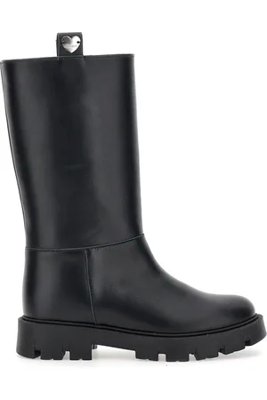 MONNALISA Lederstiefel mit Schaffellfutter