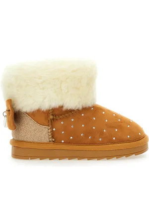 MONNALISA Stiefeletten aus Wildleder mit Strass