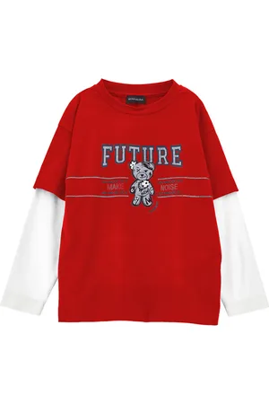 MONNALISA Shirt mit doppelten Ärmeln