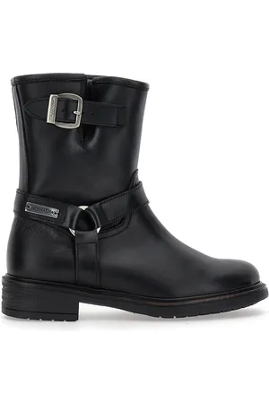MONNALISA Lederstiefel mit Schnallen