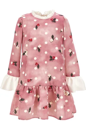 MONNALISA Getupftes Cady-Kleid