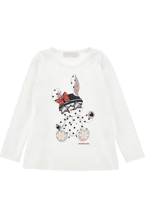 MONNALISA Shirt mit Strasshäschen