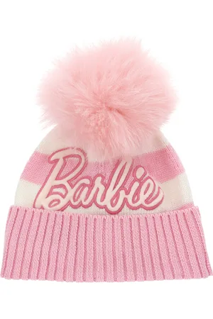 MONNALISA Gestrickte Barbie™ gestreifte Mütze