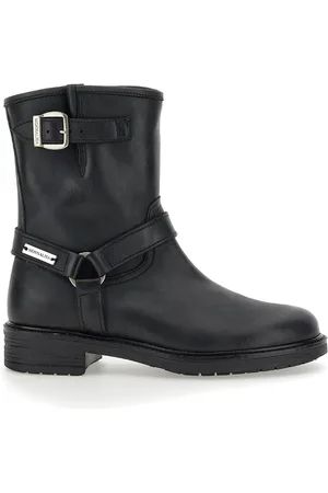 MONNALISA Lederstiefel mit Schnallen
