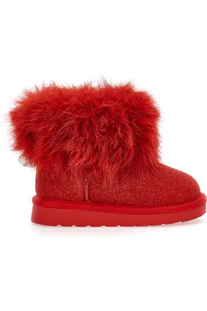 MONNALISA Stiefeletten mit Glitzer und Plüsch