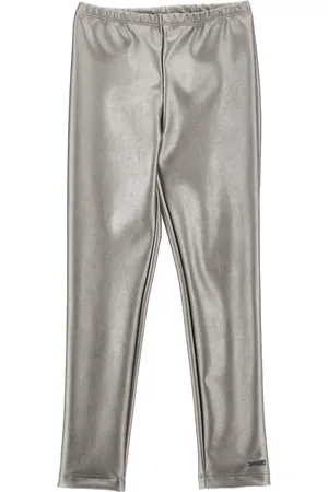 MONNALISA Leggings aus Metallic-Jersey