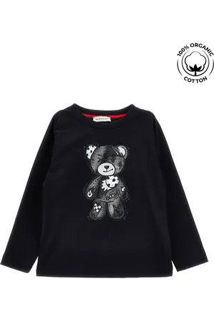 MONNALISA Shirt aus Biobaumwolle mit Teddybären