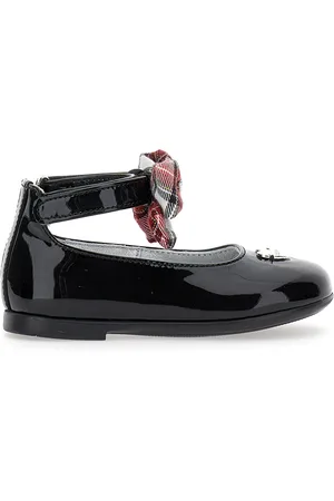 MONNALISA Ballerinas aus Lackleder mit Schleife