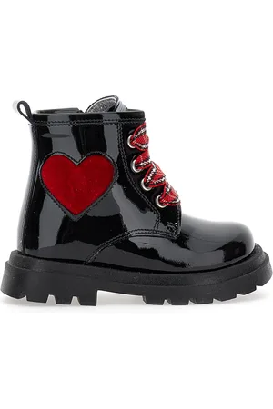 MONNALISA Lackspringerstiefel mit Herz
