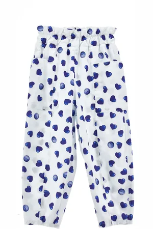 MONNALISA Baumwollhose mit Herz-Print