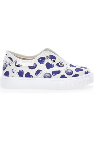 MONNALISA Herzförmige Canvas-Sneaker