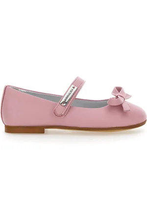 MONNALISA Ballerinas aus Leder mit Schleife