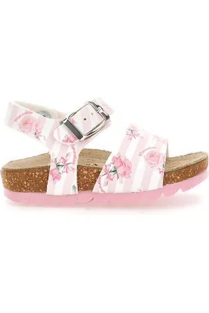 MONNALISA Sandalen mit Rosenprint