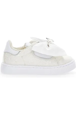 MONNALISA Glitzer-Sneaker mit Schleife