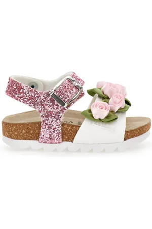 MONNALISA Glitzernde Rosensandalen