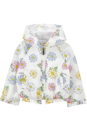 MONNALISA Winddichte Jacke mit stilisiertem Blumendruck