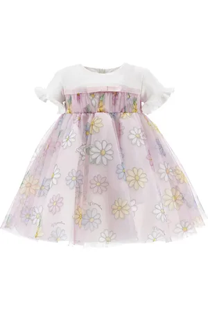 MONNALISA Gänseblümchen-Tüllkleid