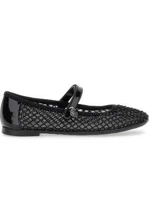MONNALISA Ballerinas aus Strass-Mesh