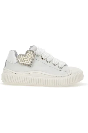 MONNALISA Ledersneaker mit Herz