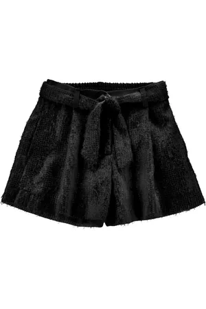 MONNALISA Bestickte Georgette-Shorts