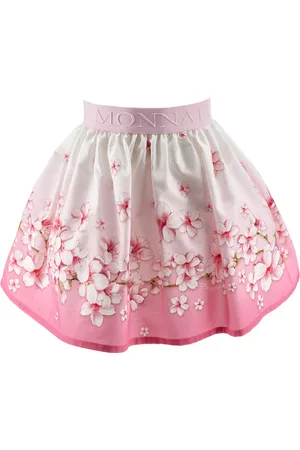 MONNALISA Baumwollrock mit Blumendruck