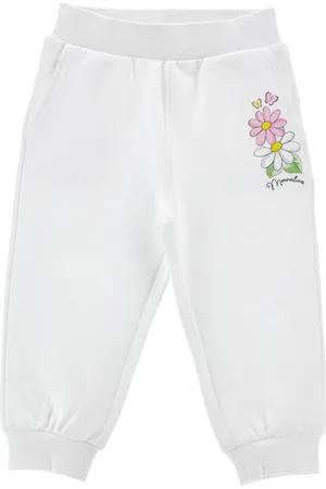 MONNALISA Jogger-Sweatshirt mit Gänseblümchen
