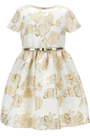 MONNALISA Mikado Kleid mit Rosen
