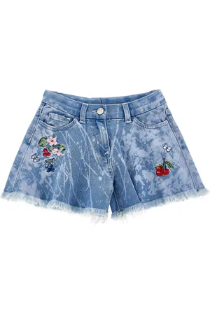 MONNALISA Jeansshorts mit Strasssteinen