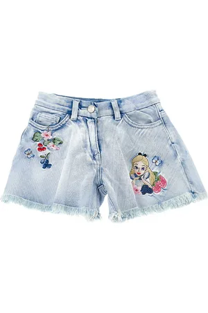 MONNALISA Ausgestellte Alice-Jeansshorts