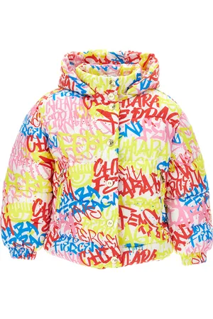 Chiara Ferragni Funktions-Daunenjacke CF Graffiti mit recycelter Wattierung