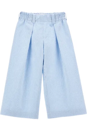 MONNALISA Oversize-Hose aus gestreiftem Stoff