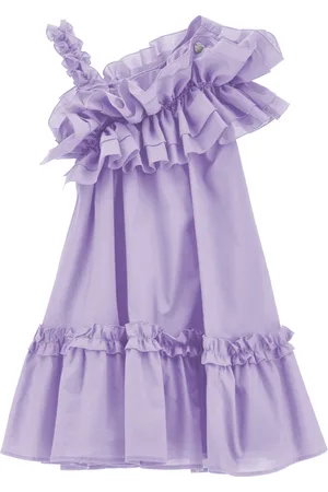 MONNALISA Einschultriges Musselin-Kleid