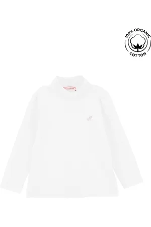 MONNALISA Rollkragenpullover aus Biobaumwolle