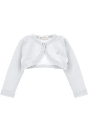 MONNALISA Bolero aus Lurex-Merino