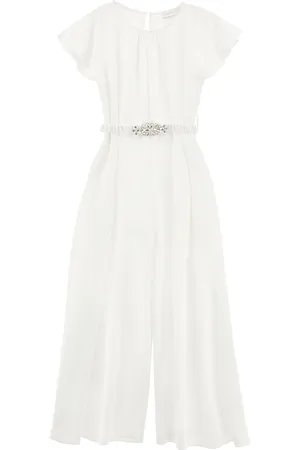 MONNALISA Einteiliger Overall aus mattem Satin