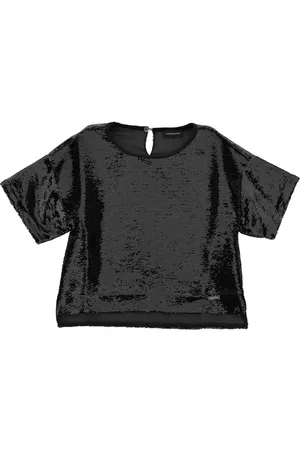 MONNALISA Pailletten-Bluse