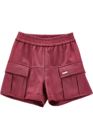 MONNALISA Schicke Cargo-Bermudashorts aus Satin