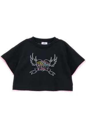 Chiara Ferragni CFPunk-T-Shirt mit Spitze