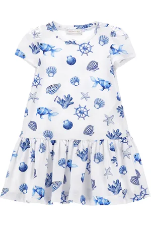 MONNALISA Jerseykleid mit maritimem Print