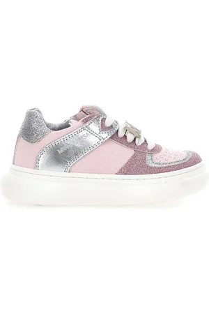 MONNALISA Glitzernde Sneaker aus Denim